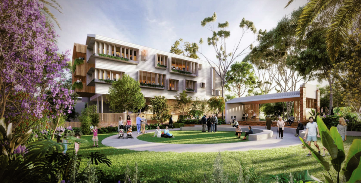 Construction is underway on a new Legacy House for Brisbane